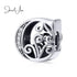 jewelaus CHARMS Silver Letter C Charm