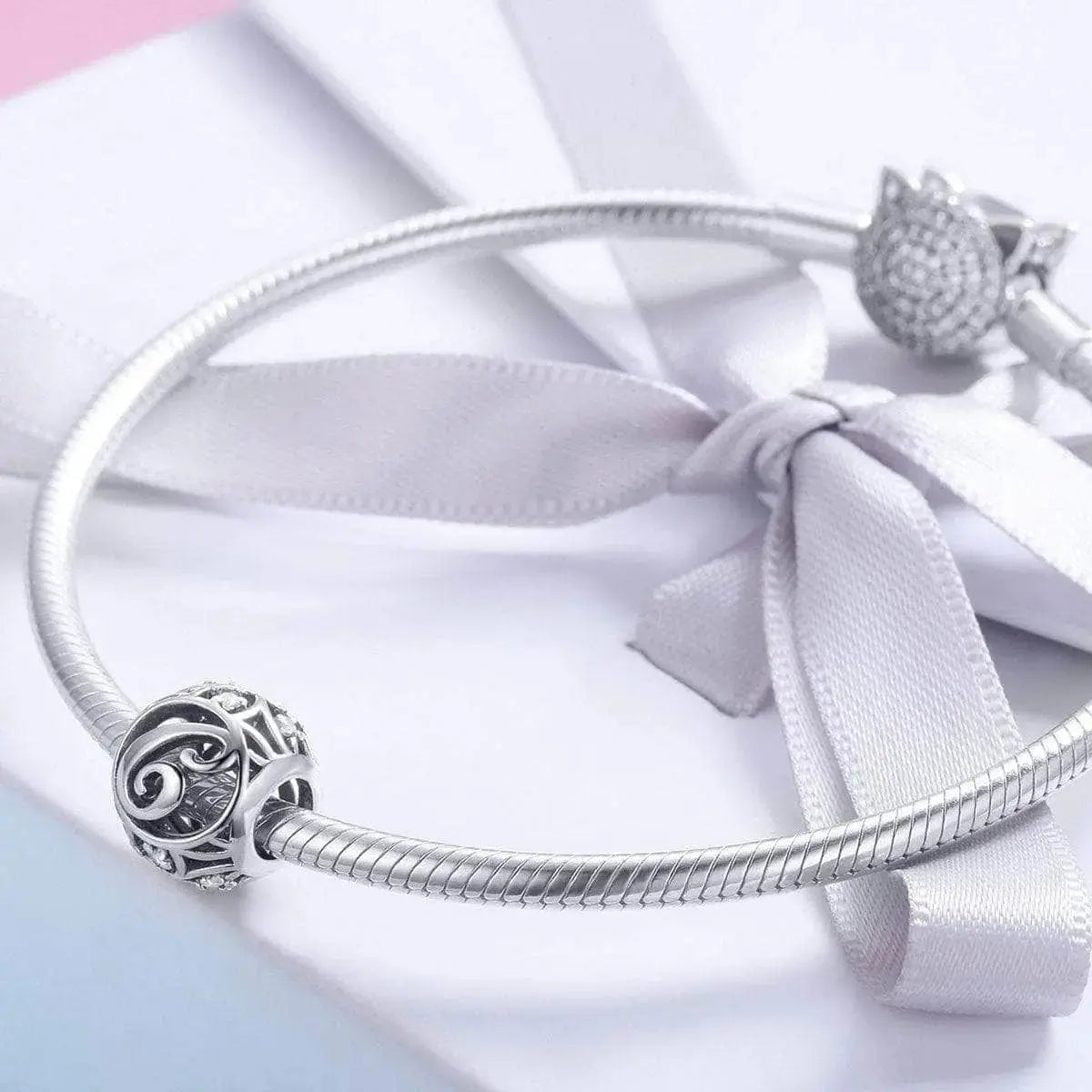 jewelaus CHARMS Silver Letter C Charm