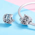 jewelaus CHARMS Silver Letter D Charm