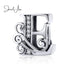 jewelaus CHARMS Silver Letter E Charm
