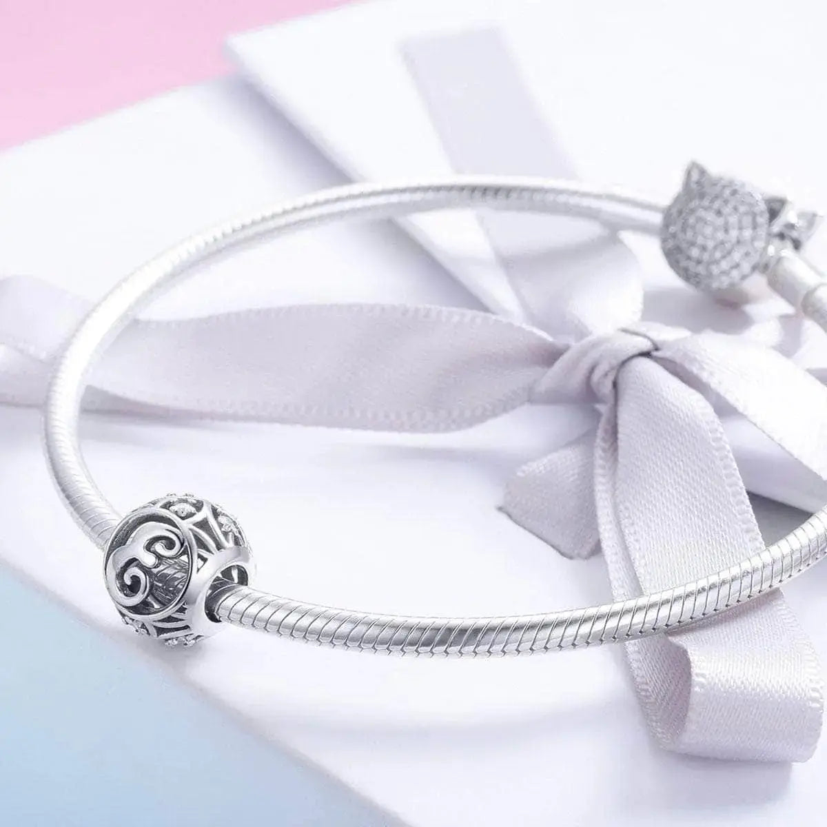 jewelaus CHARMS Silver Letter E Charm