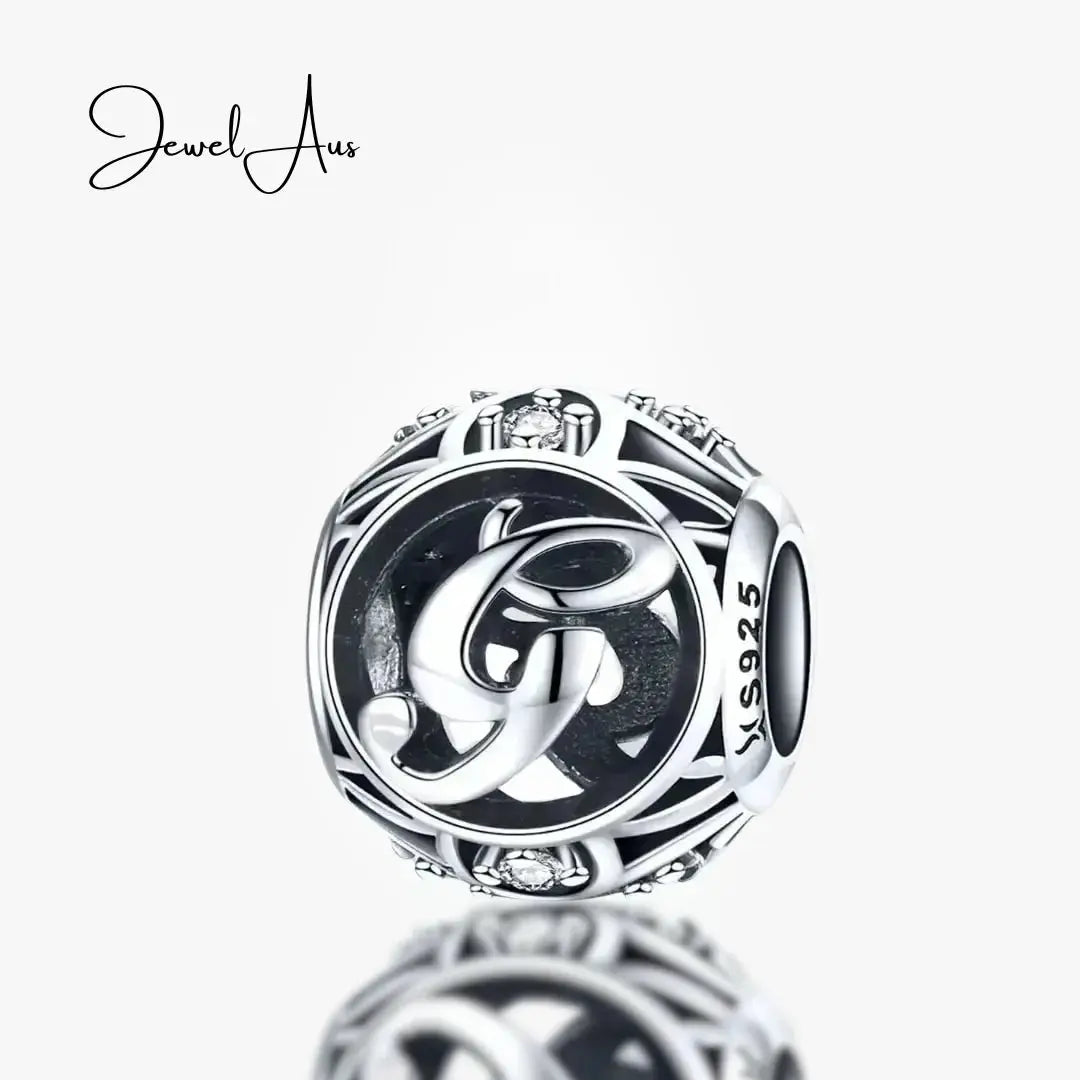 Silver Letter G Charm