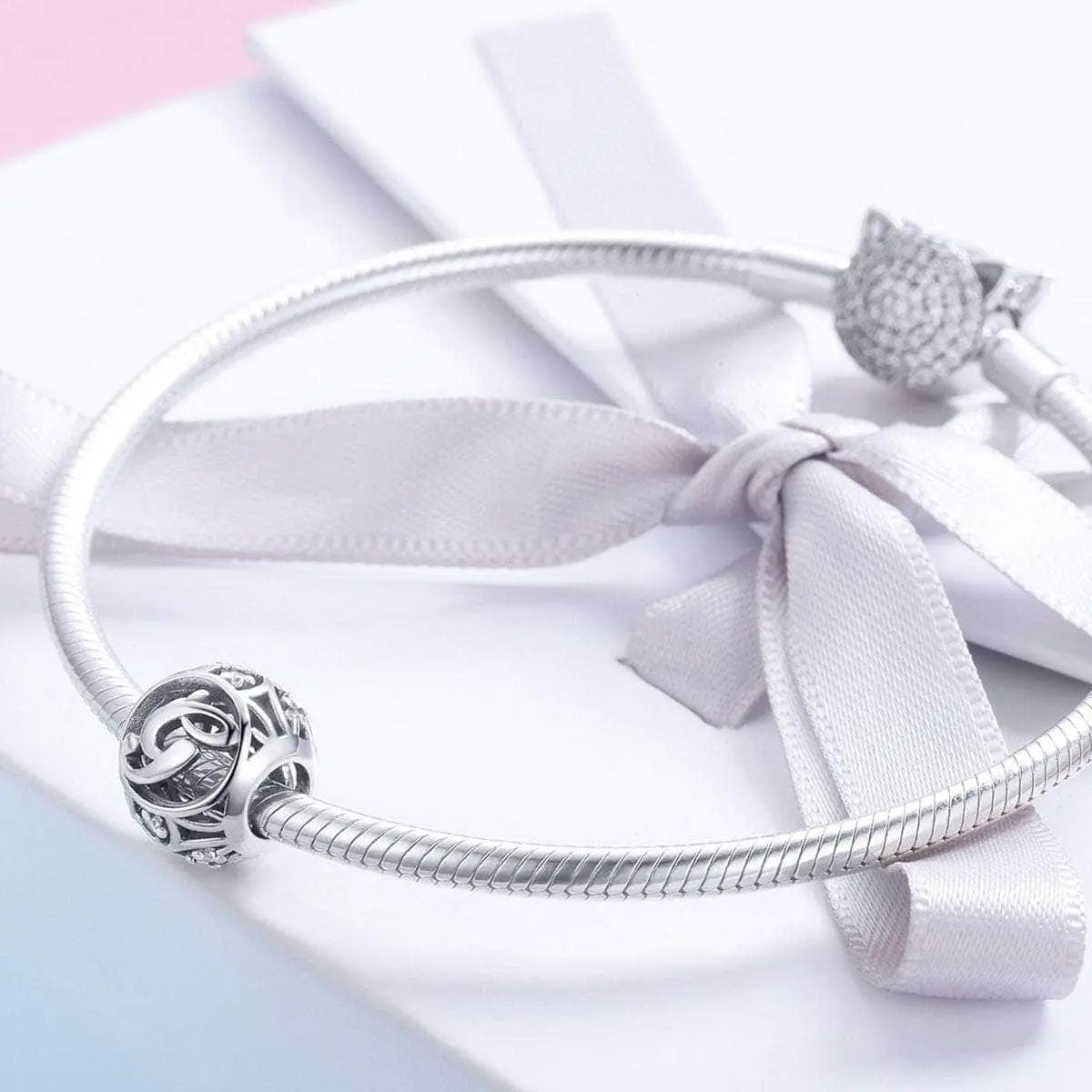 jewelaus CHARMS Silver Letter G Charm