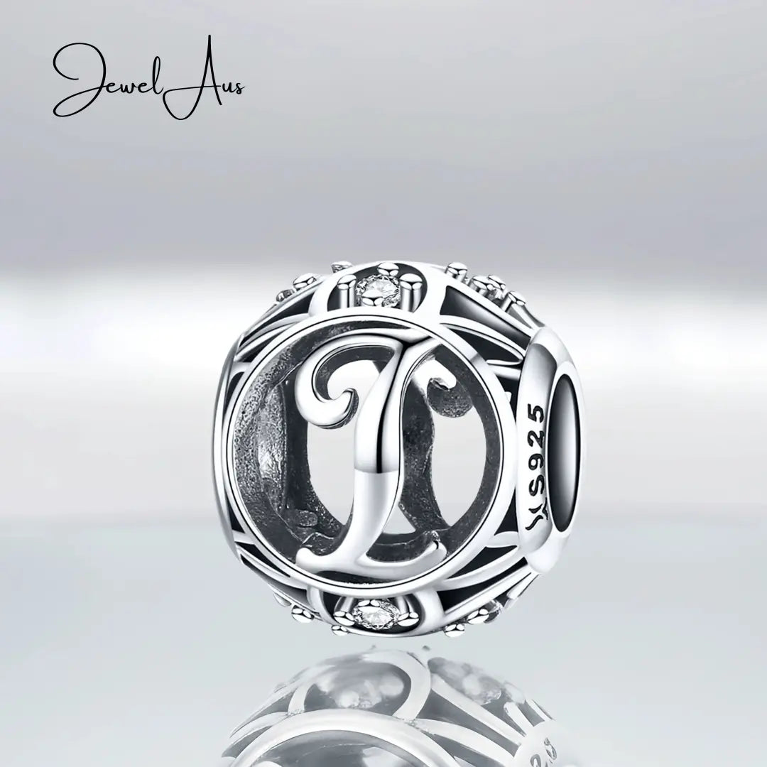 jewelaus CHARMS Silver Letter I Charm