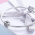shipped in AUS CHARMS Silver Letter J Charm