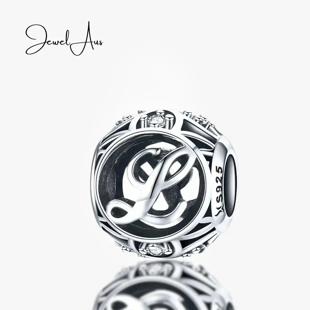 jewelaus CHARMS Silver Letter L Charms