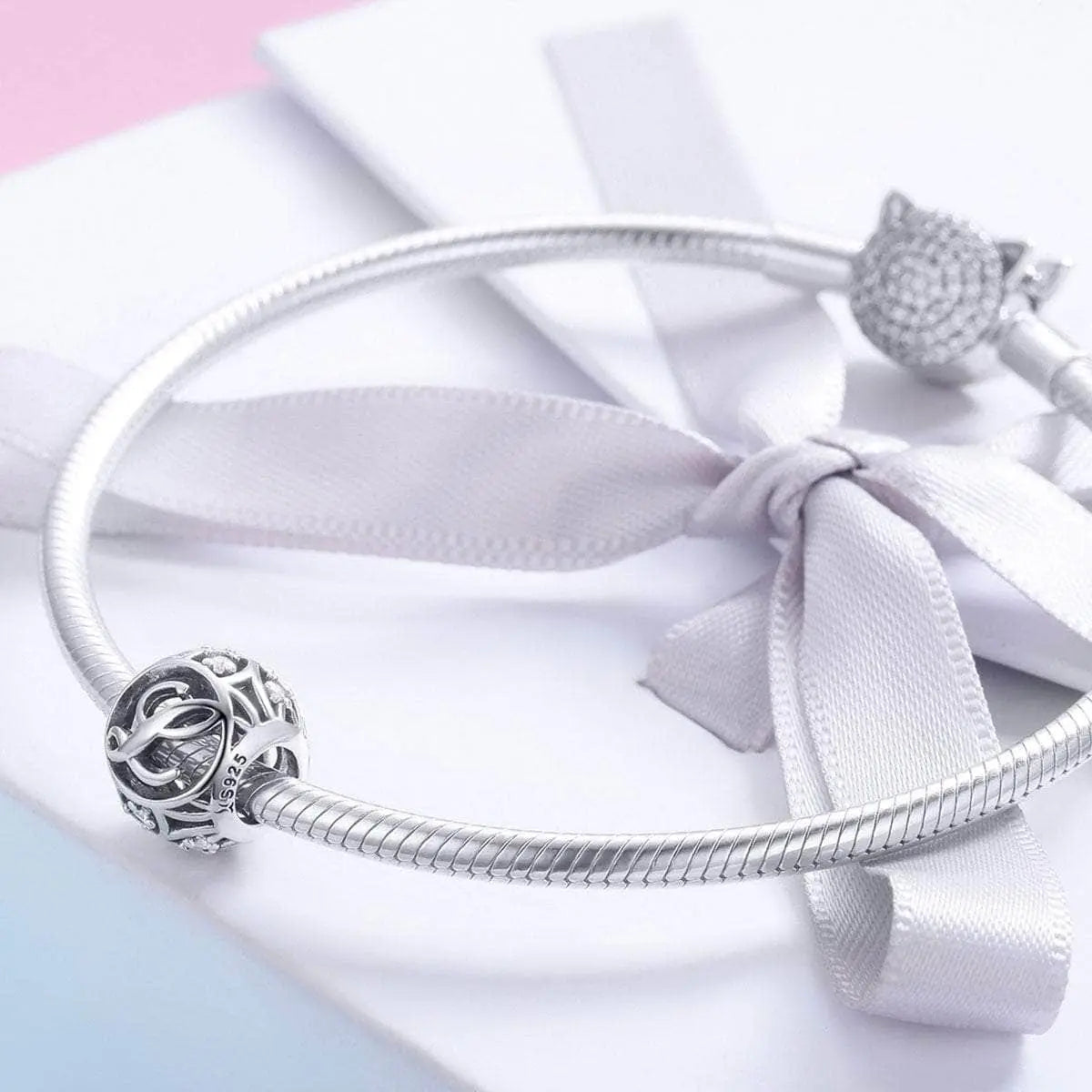 jewelaus CHARMS Silver Letter L Charms