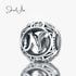 jewelaus CHARMS Silver Letter N Charm
