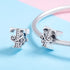 jewelaus CHARMS Silver Letter T Charm