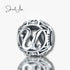 jewelaus CHARMS Silver Letter U Charm