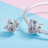 jewelaus CHARMS Silver Letter U Charm