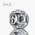 jewelaus CHARMS Silver Letter X Charm
