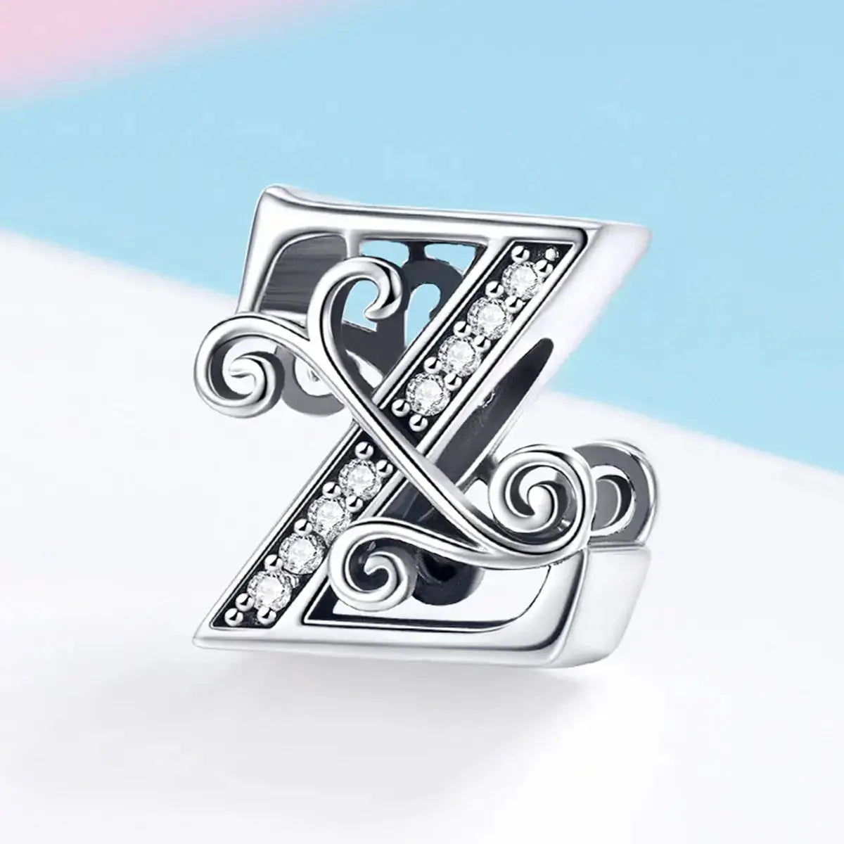 jewelaus CHARMS Silver Letter Z Charm