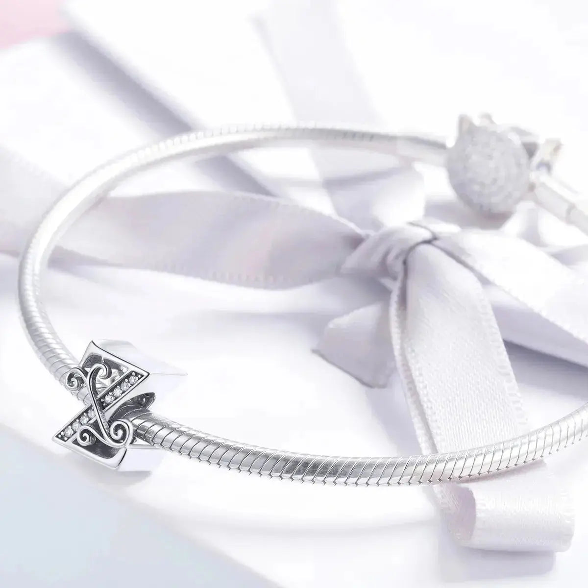 jewelaus CHARMS Silver Letter Z Charm