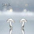 jewelaus Earrings Silver Mushroom Earrings