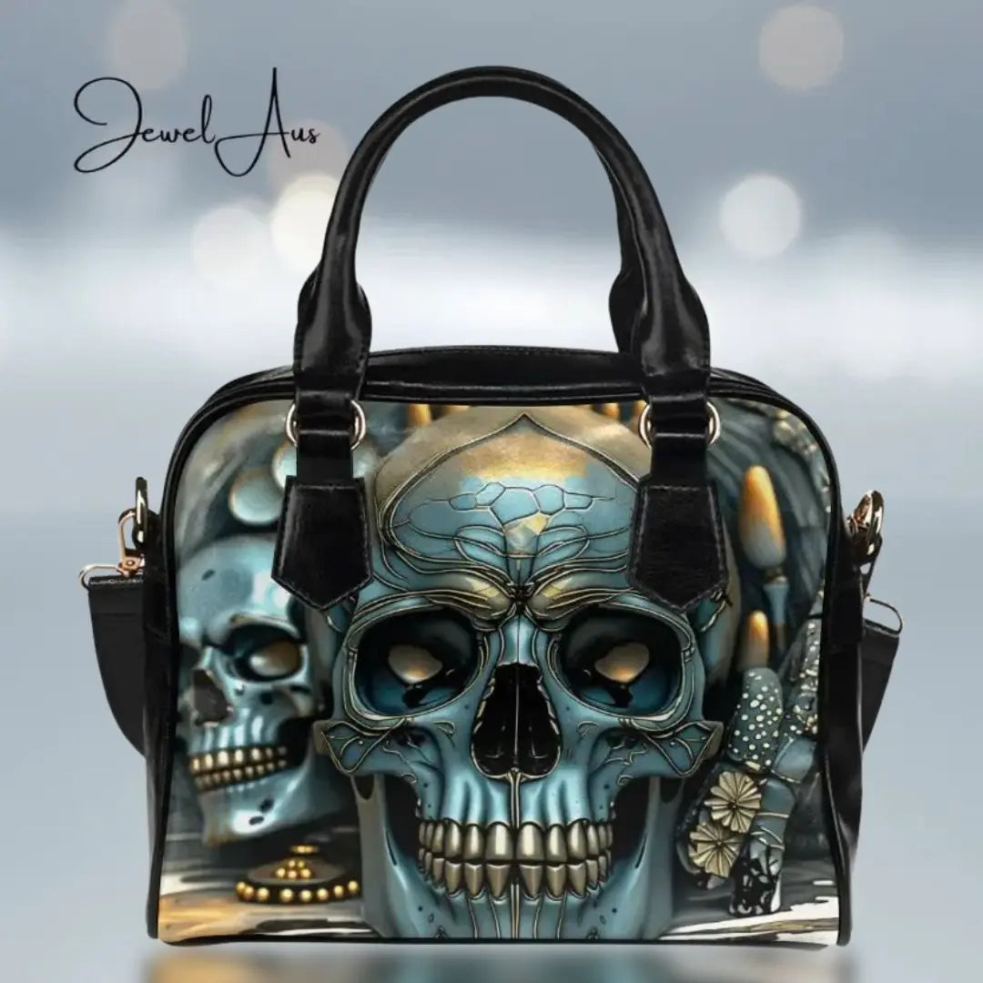 Skull Shoulder Handbag jewelaus