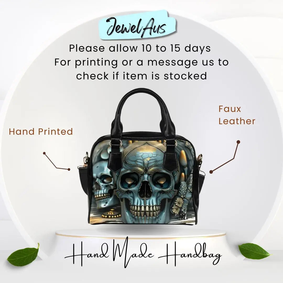Skull Shoulder Handbag jewelaus