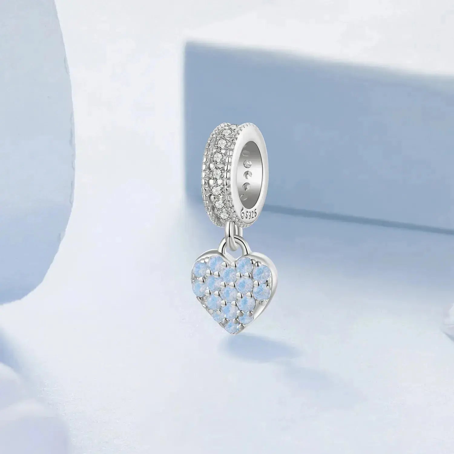 jewelaus CHARMS Blue Heart Pendant Charm