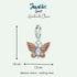 jewelaus CHARMS Small Butterfly Charm
