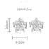 Small Flower Stud Earrings jewelaus