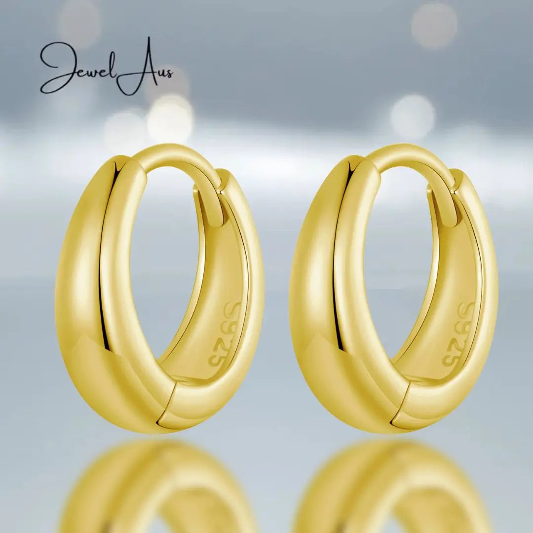 Small Gold Hoop Earrings jewelaus