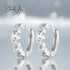 Small Heart Hoop Earrings jewelaus