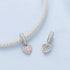 jewelaus CHARMS Pink Heart Pendant Charm