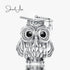 jewelaus CHARMS Small Wise Owl Charm