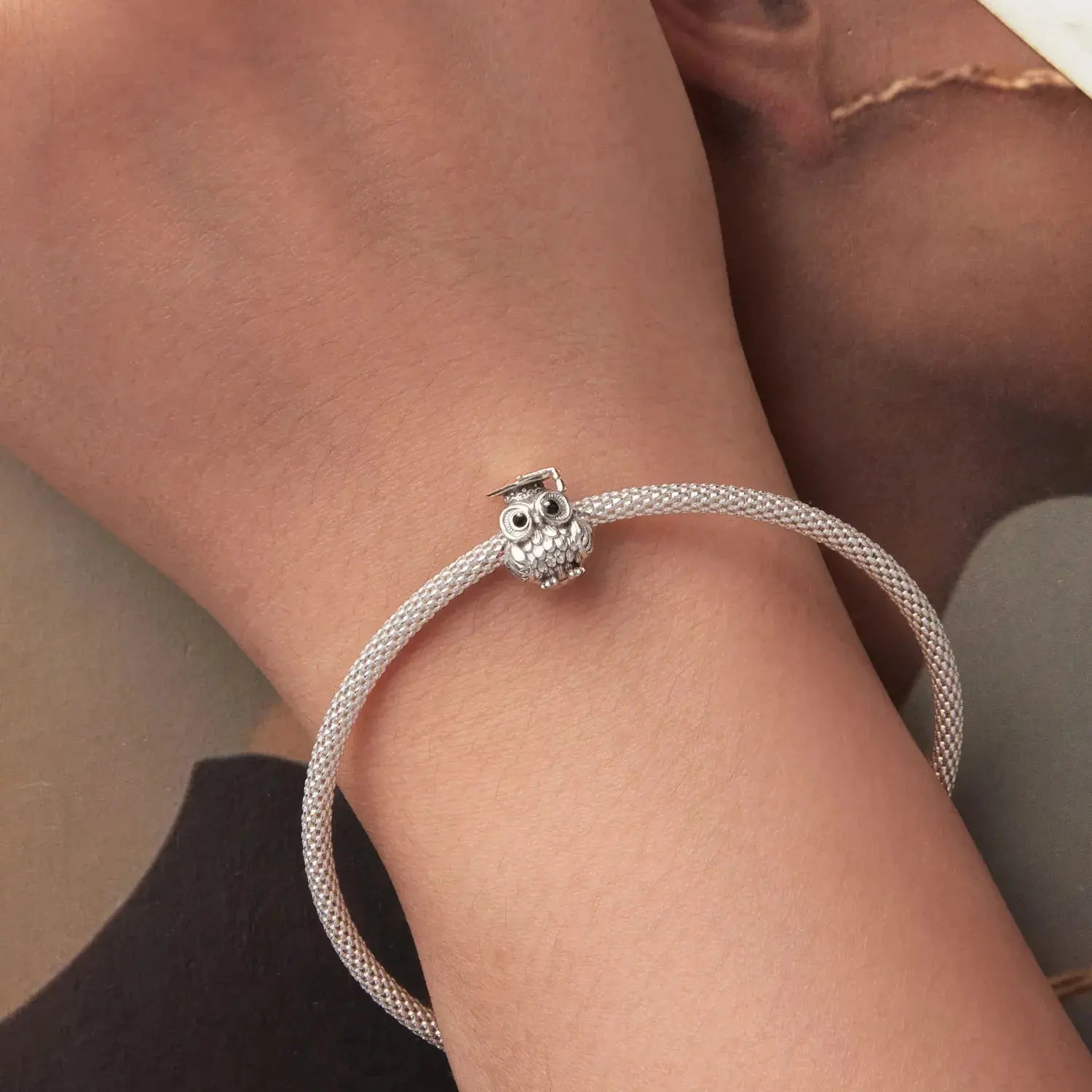 jewelaus CHARMS Small Wise Owl Charm
