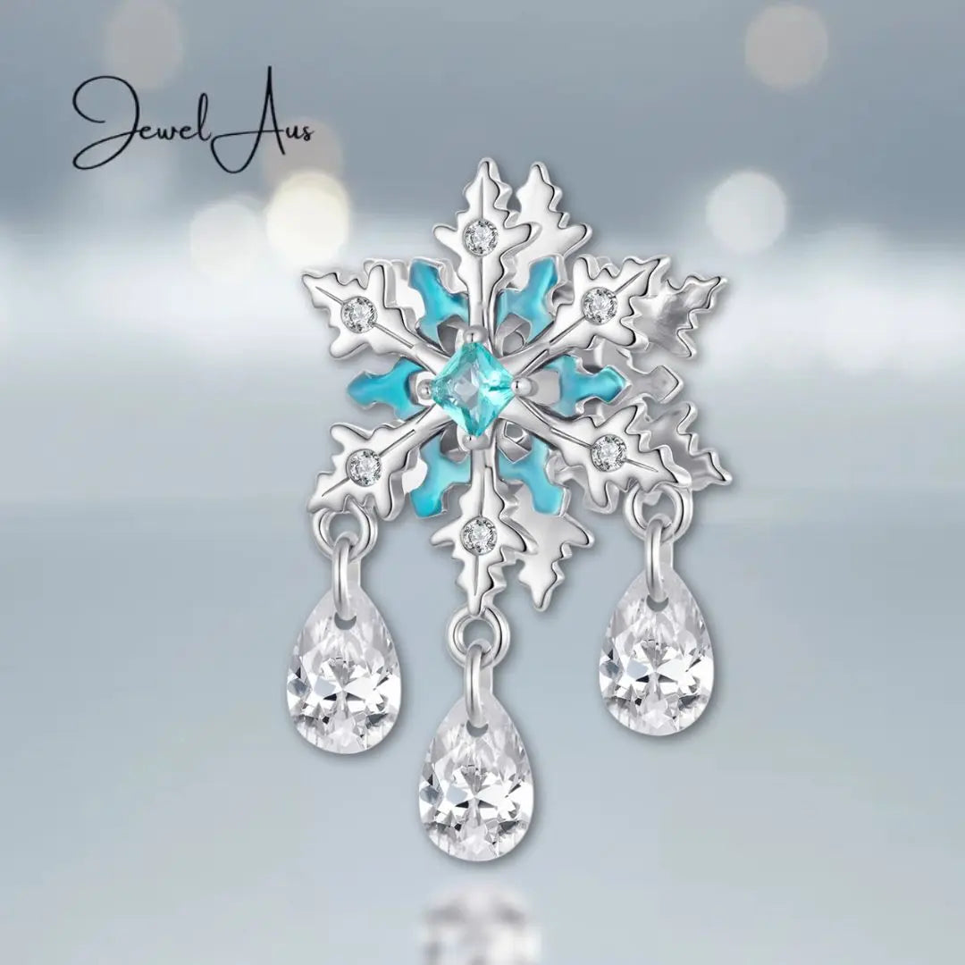 Snow Flake Bliss Charm jewelaus