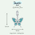 jewelaus CHARMS Snowflake Butterfly Charm