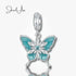 jewelaus CHARMS Snowflake Butterfly Charm