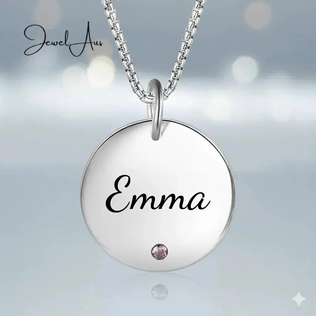 jewelaus Necklace Stainless Steel Name Necklace