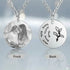 Stainless Steel Personalized Necklace with Photo jewelaus
