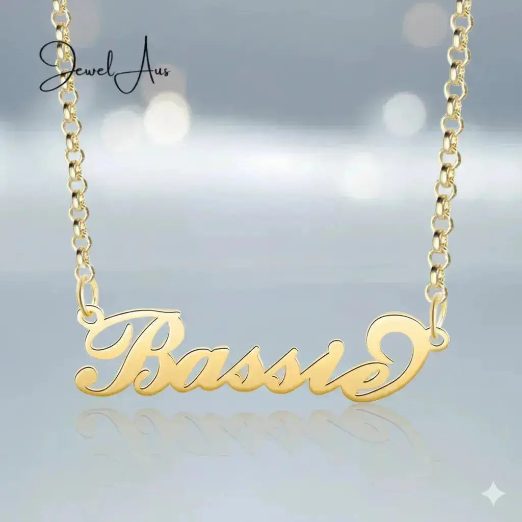 jewelaus Necklace Standard Name Necklace
