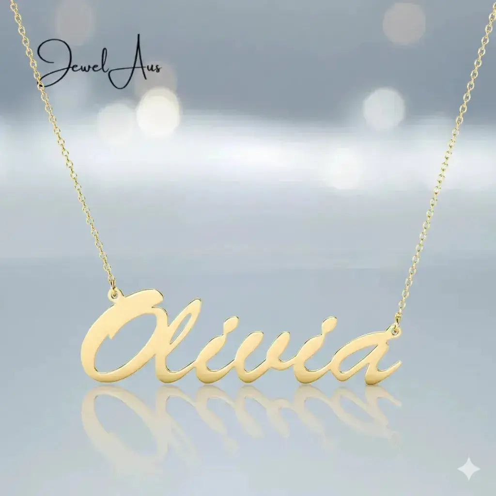 jewelaus Necklace Standard Name Necklace