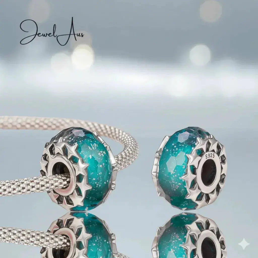 jewelaus CHARMS Star Murano Blue Charm