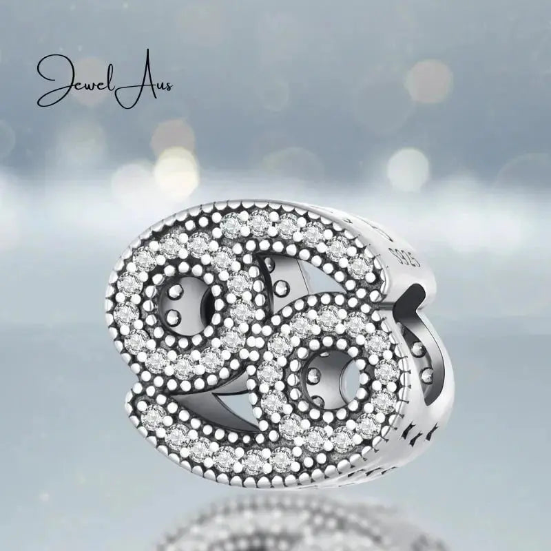 jewelaus CHARMS Star Sign Cancer Charm
