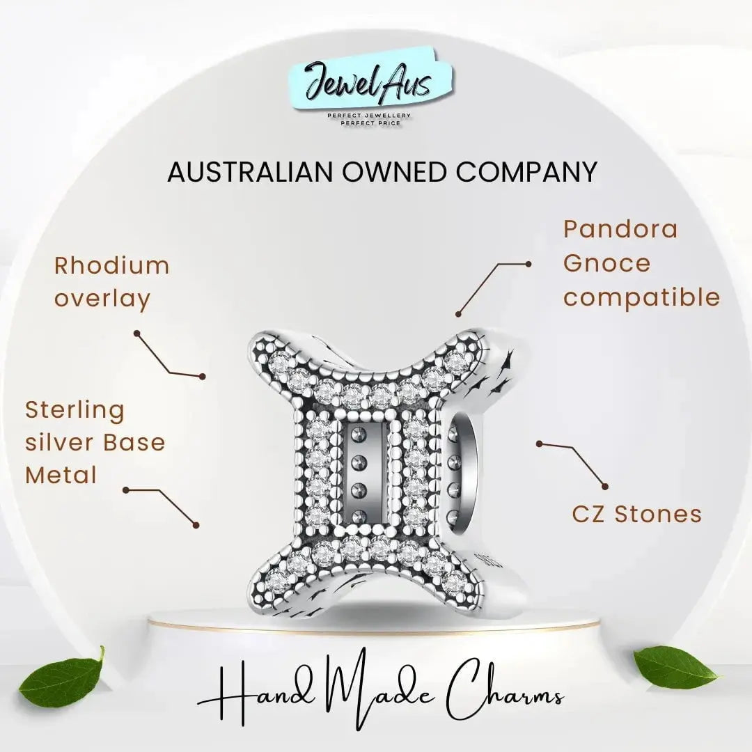 jewelaus CHARMS Star Sign Gemini Charm