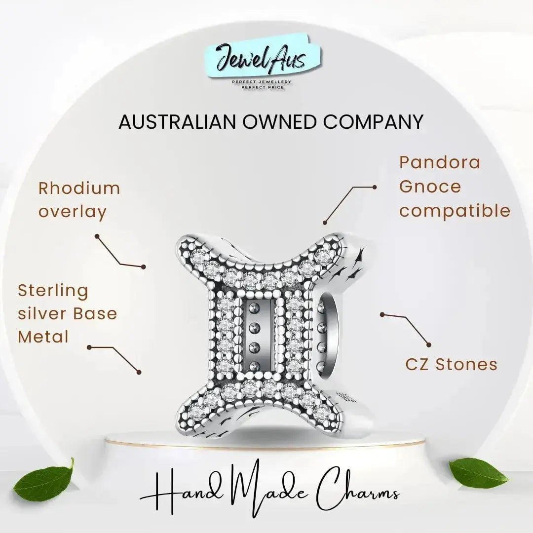 jewelaus CHARMS Star Sign Gemini Charm