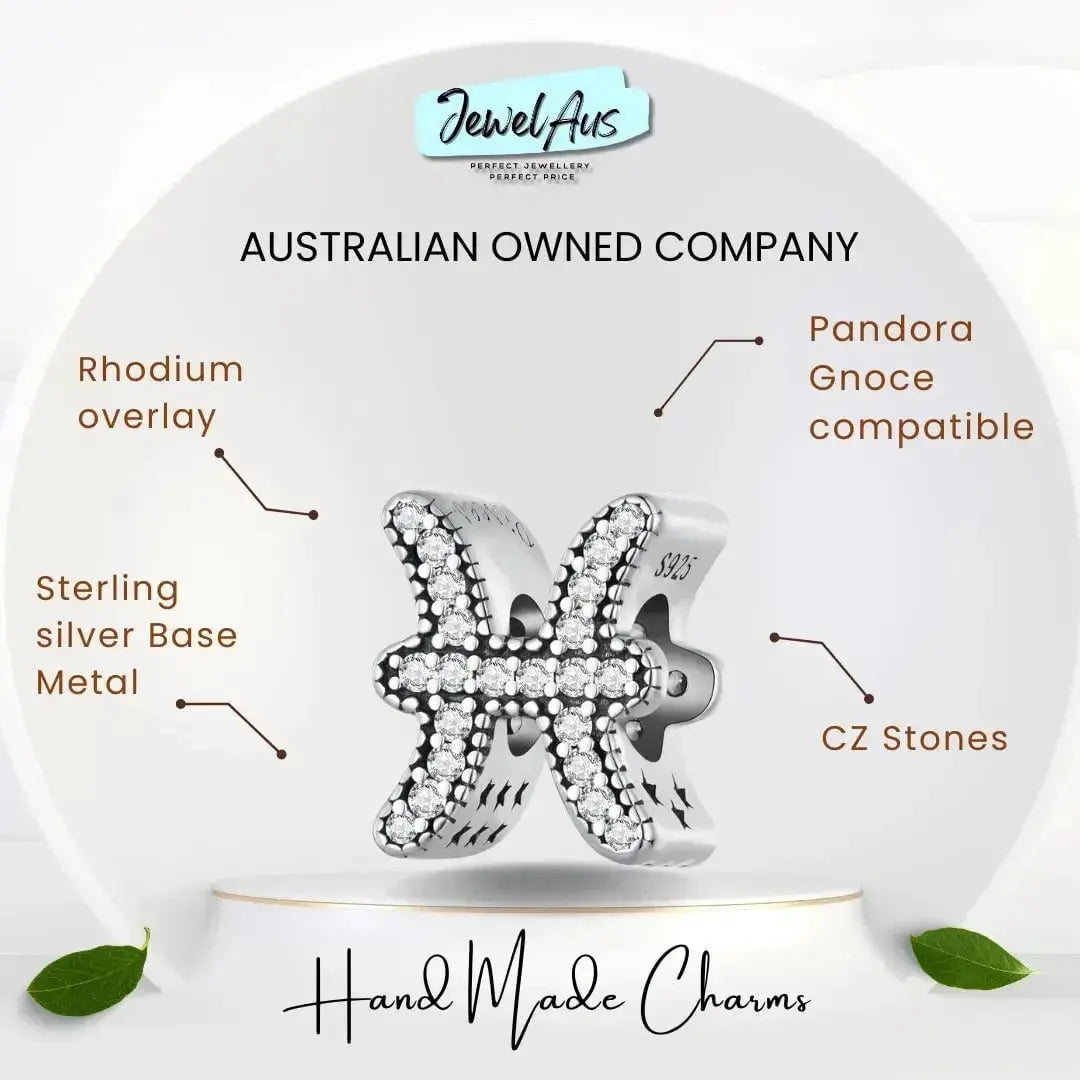 jewelaus CHARMS Star Sign Pisces Charm