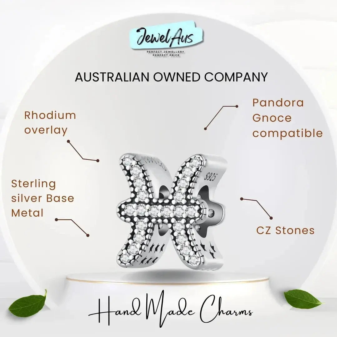 jewelaus CHARMS Star Sign Pisces Charm