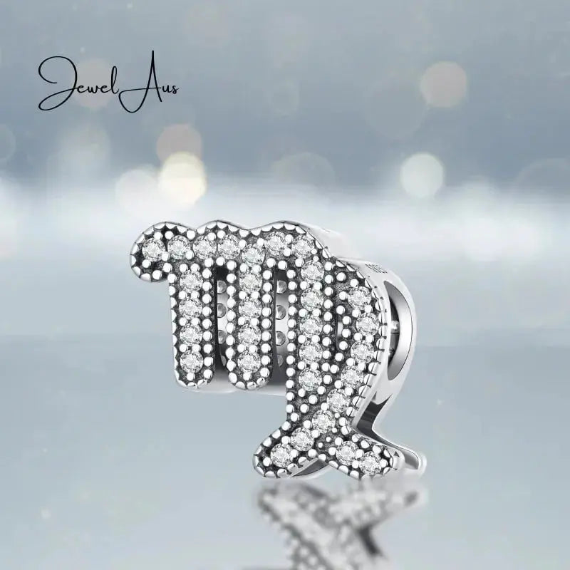 jewelaus CHARMS Star Sign Virgo Charm