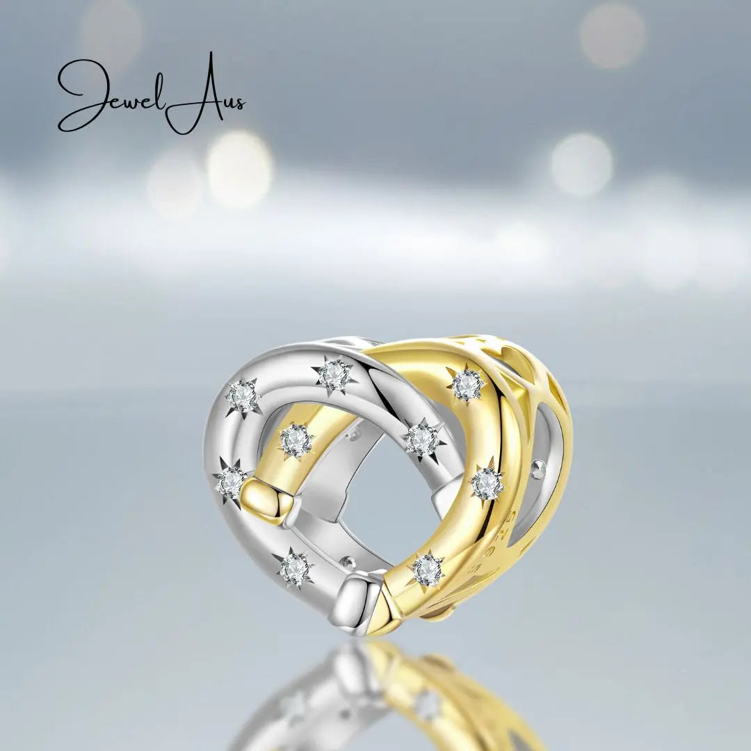 Stars N Heart Charm jewelaus