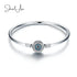 jewelaus CHARMS Sterling Silver Blue Evil Eyes Charm Bracelets