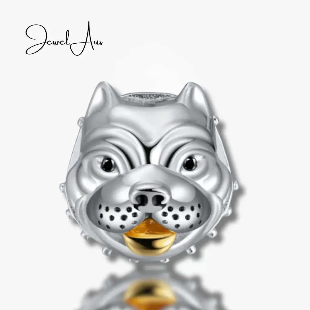 jewelaus CHARMS Sterling Silver Bulldog Charm