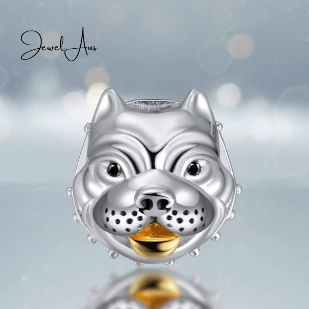 jewelaus CHARMS Sterling Silver Bulldog Charm