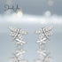 Sterling Silver Dragonfly Earrings jewelaus