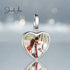 jewelaus CHARMS Sterling Silver Heart Photo Pendant