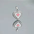 jewelaus CHARMS Sterling Silver Heart Photo Pendant